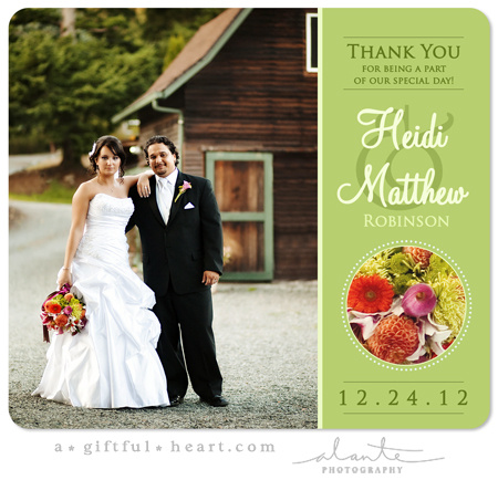 Wedding Thank You Magnet